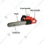 Heavy Duty 2600 watt Electric Chainsaw | 16 inch Guide Bar | with Free Accessories