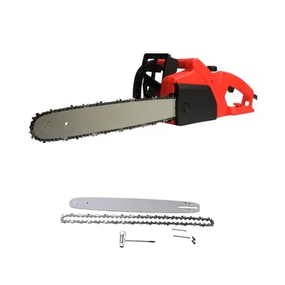 Heavy Duty 2600 watt Electric Chainsaw | 16 inch Guide Bar | with Free Accessories
