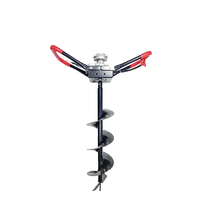Greenleaf, Earth Auger Attachment for Brush Cutter with 6 inch Drill Bit