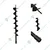 Greenleaf, Earth Auger Attachment for Brush Cutter with 6 inch Drill Bit