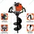 Agrobest  AG-630, 63 cc 2 Stroke Earth Auger/ Post Hole Digger / Drill Machine With 6 Inch Bit