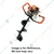 SPEAR  63 cc 2 Stroke Earth Auger / Post Hole Digger Machine With 4  & 12 Inch Bit