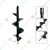 Heavy Duty Earth Auger Attachment with 10 inch Drill Bit For 2 & 4 Stroke For Earth Auger/ Post Hole Digger Machine