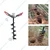 Heavy Duty Earth Auger Attachment with 8 inch Drill Bit For 2 & 4 Stroke For Earth Auger/ Post Hole Digger Machine