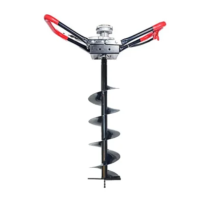 Heavy Duty Earth Auger Attachment with 8 inch Drill Bit For 2 & 4 Stroke For Earth Auger/ Post Hole Digger Machine