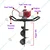Heavy Duty 2 Stroke 82 CC For Earth Auger/ Post Hole Digger Machine With 16 Inch Auger Bit For Heavy Use