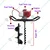 Heavy Duty 2 Stroke 82 CC For Earth Auger/ Post Hole Digger Machine With 4 & 12 Inch Auger Bit For Heavy Use