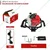 Balwaan BE-63, 63cc 2-Stroke Earth Auger Machine with 6 inch Drill Bit | Hole Digger with Double Gear Box