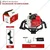 Balwaan BE-63, 63cc 2-Stroke Earth Auger Machine with 8 inch Drill Bit | Hole Digger with Double Gear Box