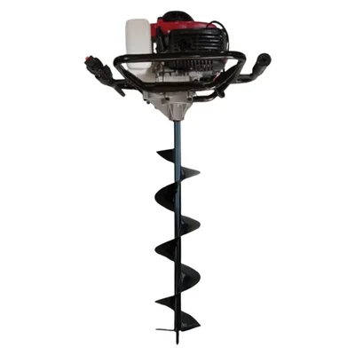 Mecstroke 4 Stroke 82 cc Earth Auger with 6 inch Auger Bit | Post Hole Digger Machine