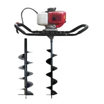 Heavy Duty 2 Stroke 82 CC For Earth Auger/ Post Hole Digger Machine  With 6 & 8 Inch Auger Bit For Heavy Use