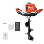 Mecstroke 2 Stroke 63 cc Earth Auger with 12 inch (304.8 mm) Drill Bit | Post Hole Digger Machine