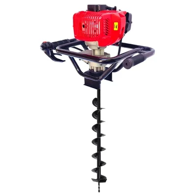 Latson EA 52, 2 Stroke 52cc Earth Auger / Post Hole Digger with 3 inch (7.62 cm) Drill Bit with 1 Year Warranty