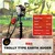 RBD 72CC Trolley Type Earth Auger / Post hole digger with 10 inch Auger Bit With 2 years Warranty