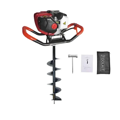 Heavy Duty 35-cc 4-Stroke For Earth Auger/ Post Hole Digger Machine with 203.2 mm (8 inch) Drill Bit