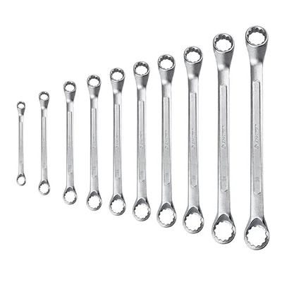 Eastman 10 Pcs Bi-Hexagonal Double Sided Box End Ring Spanners Set(KIT-07-101SD)