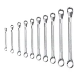 Eastman 10 Pcs Bi-Hexagonal Double Sided Box End Ring Spanners Set(KIT-07-101SD)