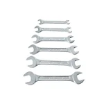 Eastman 6 Pcs Chrome Vanadium Steel Double Open Ended Jaw Spanner Set(KIT-03-60W)