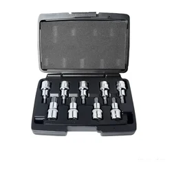 Eastman 9 Pcs Torex Bit Socket Set (E-3014)