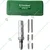 Eastman 6 Pcs 1/2 Inch Chrome Vanadium Steel Impact Driver Set with Carbon Steel Handle (EID-2500-02)