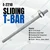 Eastman 1/2" 300mm Sliding Bar T-Handle Spanner E-2210