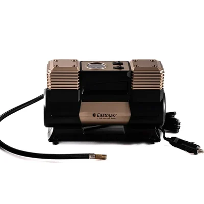 Eastman 12 V 150 Psi Air Compressor, With Double Piston and Led Light For Night Vision Usage (EAC-60150N)