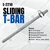 Eastman 1/4" 150mm Sliding Bar T-Handle Spanner E-2210