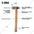 Eastman 200g Ball Pein Hammer E-2064