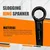 EASTMAN 22mm Ring & Open End Slogging Spanner E-2082