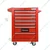 Eastman (E-2251) 7 Drawers Powder Coated Tool Trolley With Wheels, 26x18x38 inch