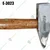 EASTMAN 800g Curved Claw Hammer E-3023