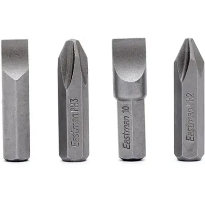 EASTMAN 80mm 4Pcs Paddle Impact Driver Bit Set EID-5002