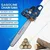 Eastman EPCS-5822ENP2 58 CC Gasoline Chainsaw with 22 Inch Guide Bar, Powerful Wood Cutting Tool