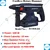 JRS Drive 22 mm 500 W Cordless Rotary Hammer with Battery, Charger & Drill Bits 1400 RPM (ECHD-22)