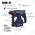JRS Drive 22 mm 500 W Cordless Rotary Hammer with Battery, Charger & Drill Bits 1400 RPM (ECHD-22)