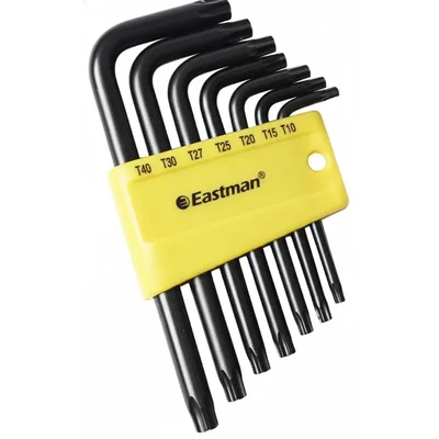 EASTMAN CRV Steel Black Phosphate Allen Key Set EAK-2407H