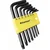 EASTMAN CRV Steel Black Phosphate Allen Key Set EAK-2407H