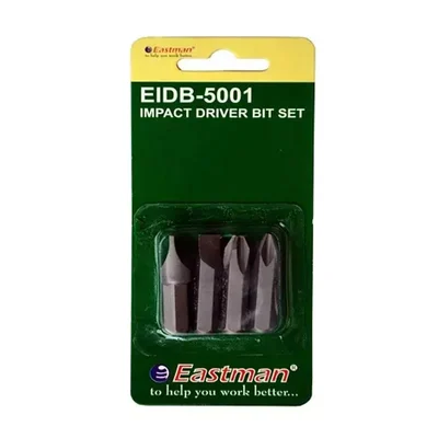 Eastman 36mm Chrome Vanadium Impact Driver Bit Set EID-5001