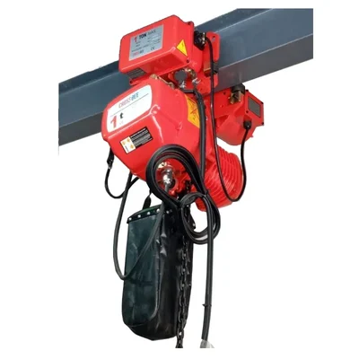 Crossbee 1 Ton  Electric Chain Hoist 1.8 KW, 6 Meter Lift, 6 mm Load Chain- UP and DOWN, 3 Phase (1 Year Warranty)