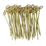 2000 Pcs, 6 Inch Bamboo Knot Picks for Serving Eco-Friendly Appetizers, Starters