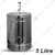 Eco-Friendly 5L Stainless Steel Premium Urn with Tap for Tea/Coffee With Hot and Cold Pot Double Insulated Wall