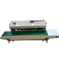 MS Horizontal continuous Band Sealer with Nitrogen Flush for Chips, beverages and Other Food Items Packing