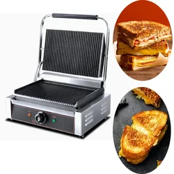 Electric Sandwich Griller with Both Grooved 2200W