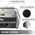 Electric Sandwich Griller with Both Grooved 2200W