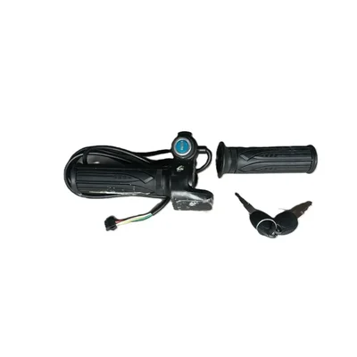 Premium Quality Ergonomic Twist Handlebar Control Throttle Kit with Light Switch for E-Cycle Spin Thril