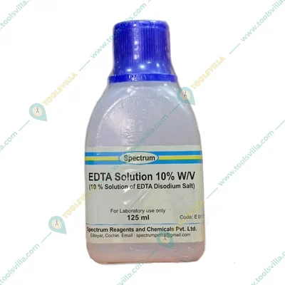 SPECTRUM EDTA Solution 10% W/V 125ML Laboratory Volumetric Reagent