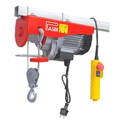 Crown Power PA 500 Mini Electric Hoist With 1.5 HP Copper Winding Motor, 30 Meter 4 mm Wire Rope