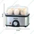 Skyline (Pack of 12) 500W Stainless Steel Electric Egg Boiler with 1 Year Warranty (VTL-6262)