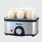 Skyline (Pack of 12) 500W Stainless Steel Electric Egg Boiler with 1 Year Warranty (VTL-6262)