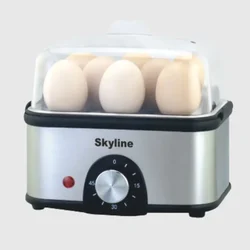 Skyline 500W Stainless Steel Electric Egg Boiler with 1 Year Warranty (VTL-6262)